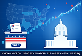 Actions, ETF, produits de bourse : les valeurs am�ricaines les plus achet�es � l'approche des midterms